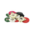 Attractive price new type golden red white black colorful fabric covered sewing button for pyjama